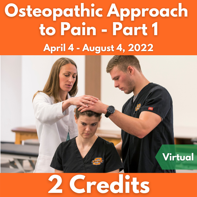 Osteopathic Approach to Musculoskeletal Pain – Part 1